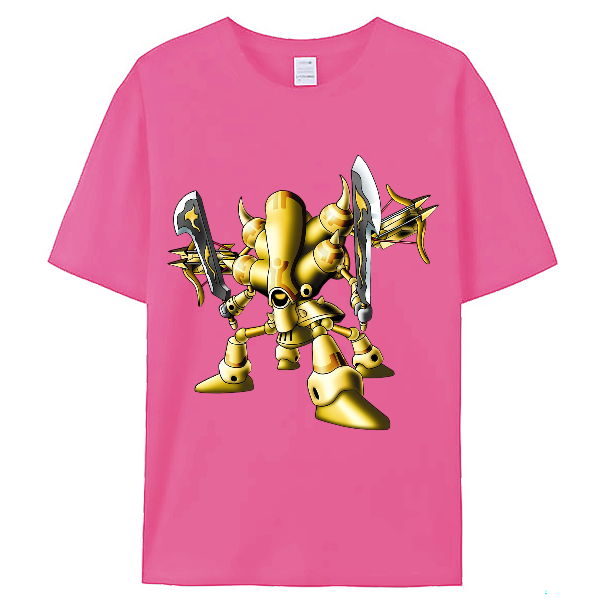 （画像用） ドラゴンクエスト Doragon Kuesuto Dragon Quest レディースカジュアルプリントTシャツ（綿100％）